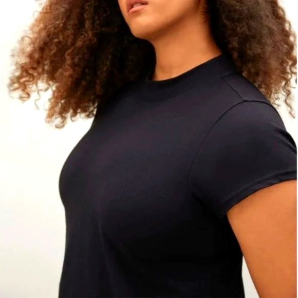 New Everlane The Weekend Swing Mock Dress - Picture 2 of 11